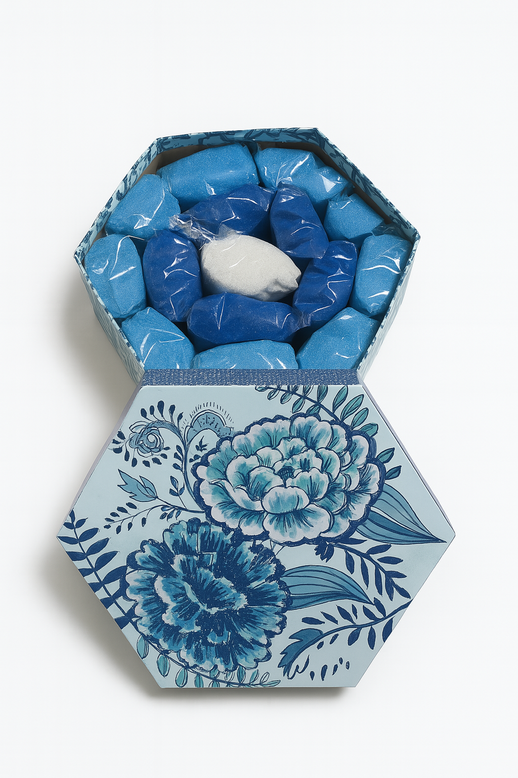 Blue Blossom Tribute Box 15 Sachets
