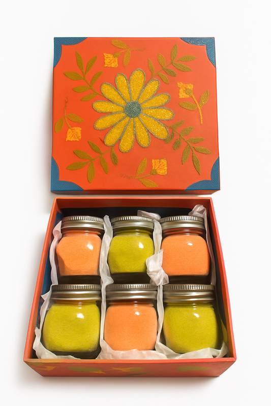 Daisy Keepsake Box - 6 Round